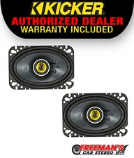 Kicker 46CSC464 CS-Series 4x6-inch Coaxial Speakers