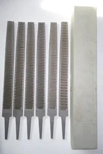 11 x Vintage 79-113000 Half Round Wood Rasp Hand File 12" Files