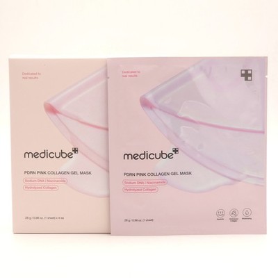 Medicube PDRN Pink Collagen Gel Mask 28g x 4ea Hydrating Elasticity K-Beauty