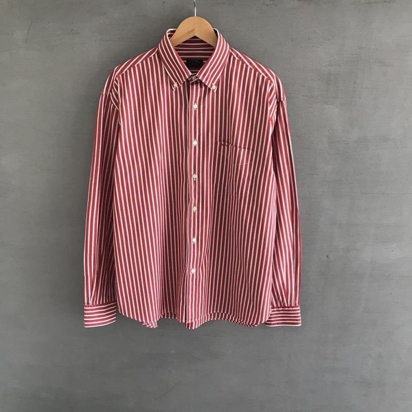 Men Paul & Shark Shirt White Cotton 44 / XXL / 52 #1UQE