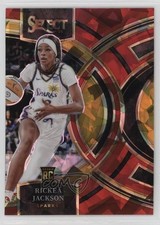 2024 Panini Select WNBA Premier Level Red Ice Prizm Rickea Jackson #127 1c49