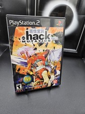.hack Mutation Part 2 / PlayStation 2 PS2 / CIB W Reg Card / Tested / Read 