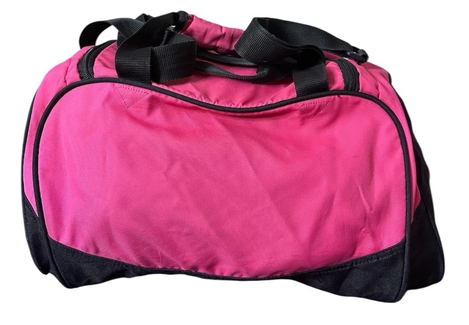 耐克女式粉色包 Weekender Duffel 锻炼锻炼旅行健身房快速发货 — 第 4/4 张图片