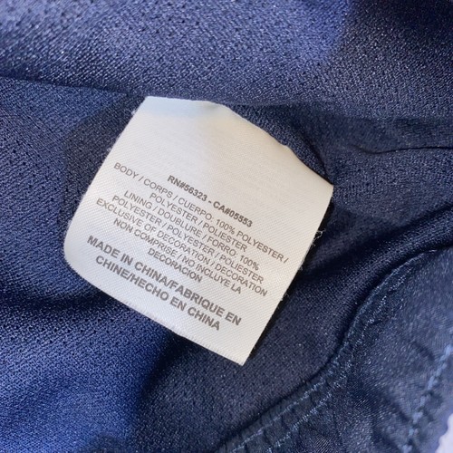 Nike Dri-Fit Track Jacket Men’s Med 402241-451 Obsidian Navy Blue Full Zip Y2K - Picture 7 of 12