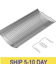 LS'BABQ Stainless Steel 27 Inch Charcoal Ash Pan Replacement for Chargriller Cha