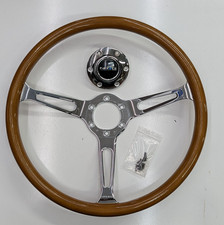 Nrg For Reinforced Steering Wheel 360mm Classic Wood Grain Wchrome Cutout Nrg For Reinforced Steering Wheel 360mm Classic Wood Grain Wchrome Cutout