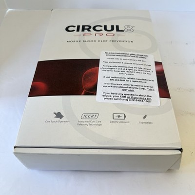 Circul 8 Pro Mobile Blood Clot Prevention Device Portable Model 08-0027