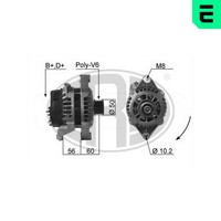 ERA Generator 210065A FüR Opel