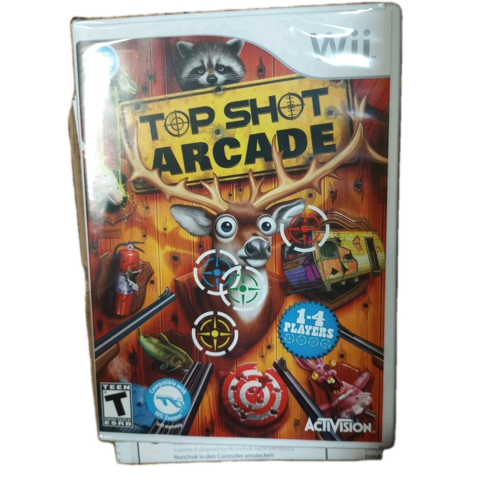 Top Shot Arcade Game with Top Shot Elite Gun Nintendo Wii Cabela's  - Image 3 of 4