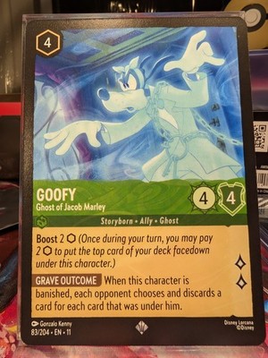 Goofy - Ghost of Jacob Marley 83/204 Winterspell Regular