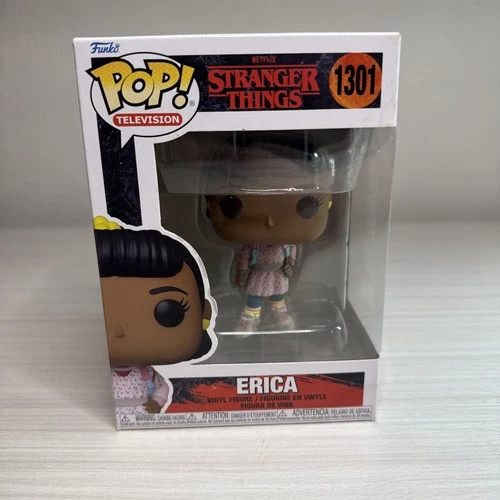 FUNKO POP! TELEVISION Stranger Things 4 #1301 ERICA SINCLAIR vaulted BB3