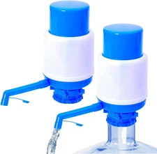 2PCS Drinking Water Jug Bottle Pump Manual Dispenser Home Office School 5 Gallon