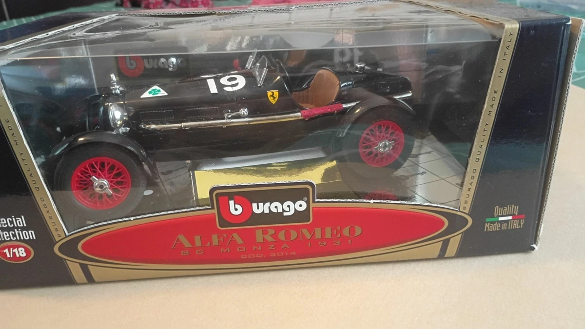 Bburago Alfa Romeo Diecast & Toy 1:18 for sale | eBay