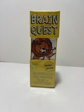 Brain Quest Kindergarten: 300 Questions and Answers / Sealed Box