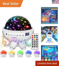 Baby Sound Machine with 30 Soothing Sounds 31 Color Night Light Projector