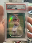 2017 Panini Prizm #269 Patrick Mahomes II Green Prizm PSA 9 Mint Rookie Chiefs