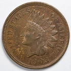 1903 Indian Head Penny Cent Extremely Fine (XF)