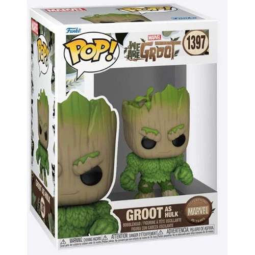 Funko Marvel We Are Groot POP Groot As Hulk Vinyl Figure NEW