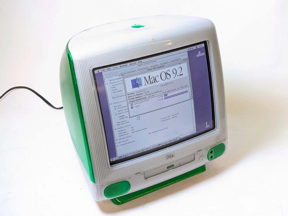 Las mejores ofertas en Apple Mac OS 9 PowerPC G3 equipos de