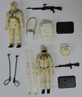 2001 GI JOE WHITE OUT V1 & BIG BEN V3 ACTION FIGURES W/ACCESSORIES