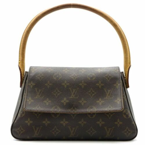 Louis Vuitton Rare Monogram Loop Chain Hobo Crossbody Croissant Bag 1118lv34