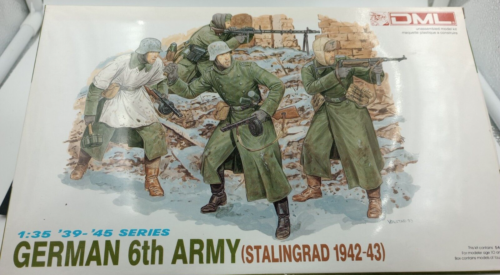 Vintage DML 1/35 German 6th Army Stalingrad 1942-43 6017 open box complete - 第 1/6 張圖片