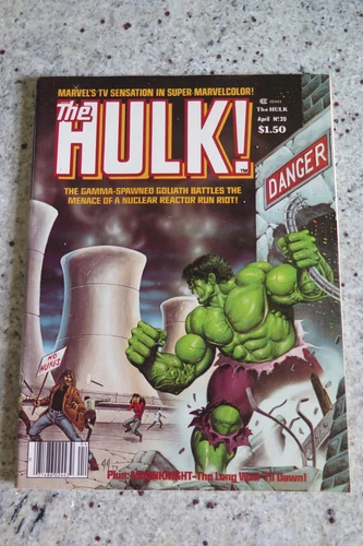 THE HULK MAGAZINE 20 MARVEL COMICS RAMPAGING MOON KNIGHT 1980 VERY RARE