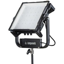 Litepanels Gemini 1 x 1 RGBWW LED Hard Panel Standard Yoke, US Power Cord
