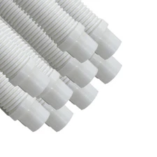 Puri Tech  Pool Cleaner Vac Hose Kreepy Krauly Barracuda 1.5in x 4ft White 9 pk