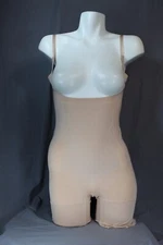 Spanx 10130R Women's OnCore Open-Bust Mid-Thigh Bodysuit Size Small