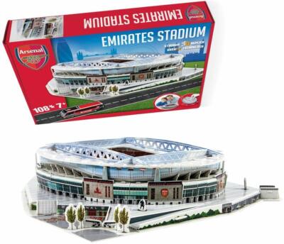 ARSENAL FC Emirates Stadium 3D Puzzle Official Licensed
