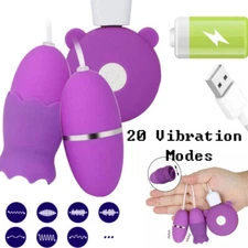 Multi-Speed Bullet Mini Vibrator Wand Neck Full Body-Personal Massage For-Women