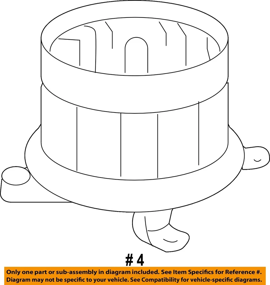 Used Front HVAC Blower Motor fits: 2011 Toyota Land cruiser front heater housing - Image 4 of 4