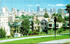 San Francisco California CA Victorian Architecture Postcard UNP VTG Mike Roberts