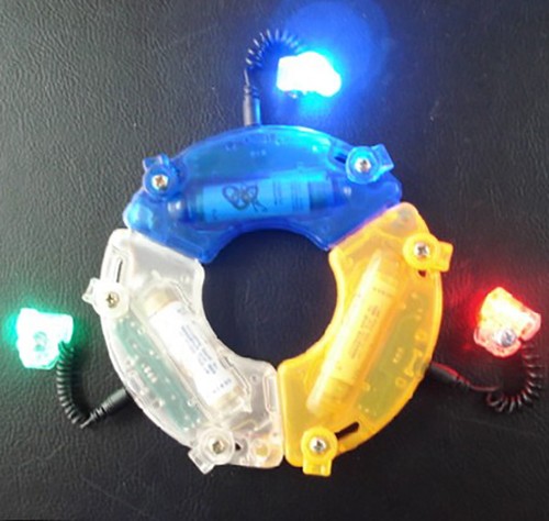 LUCI BICI EFFETTO RING CERCHIO RUOTA COLORATO SEGNALAZIONE BICICLETTA MTB -T - Imagen 2 de 3