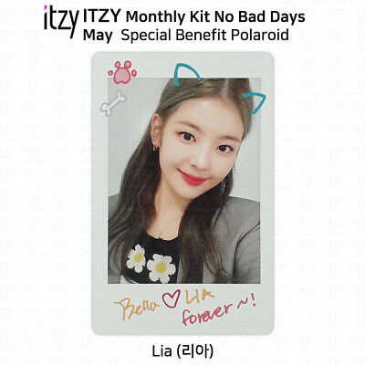 ITZY No Bad Days Monthly Kit May Official Photocard & Exclusive Polaroid  KPOP