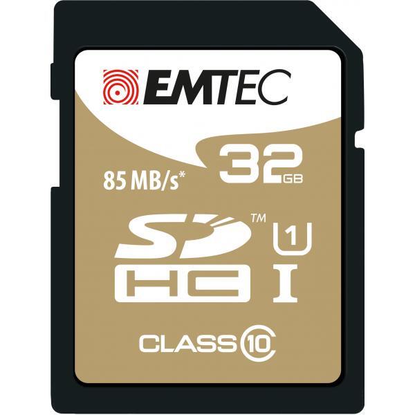 Emtec memory card SDHC 32GB UHS-I Gold+ CL10