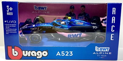 B Urago BWT Alpine F1 Team Formula 1 A523 Pierre Gasly 1:43 NIB