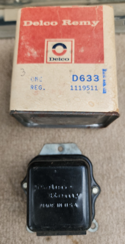 Delco Remy D-633 Voltage Regulator 1119511