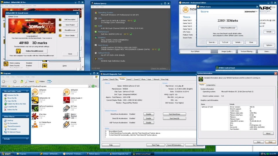 *RESTORED w/ SSD* Windows XP Slimline Complete Vintage Retro Gaming PC System - Image 3 of 4