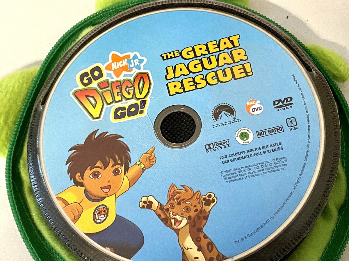 Dora The Explorer DVD Bundle In Vintage Zip Around Face Case
