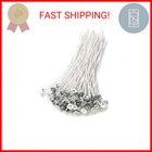100 Piece Candle Wicks for Candle Making Diy, Pre-Waxed Cotton Wick