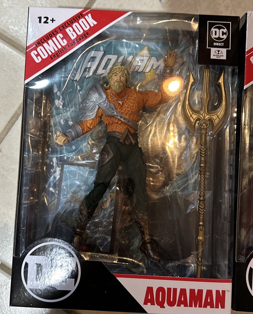 McFarlane DC Multiverse OCEAN MASTER AQUAMAN AQUALAD Page Punchers