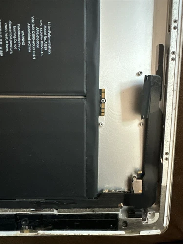 Apple iPad 3 A1430 Back Housing w/ Battery Rear Cover Silver - Picture 11 of 11