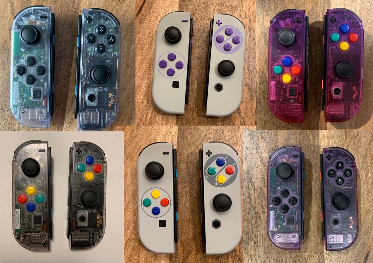 custom color joycons