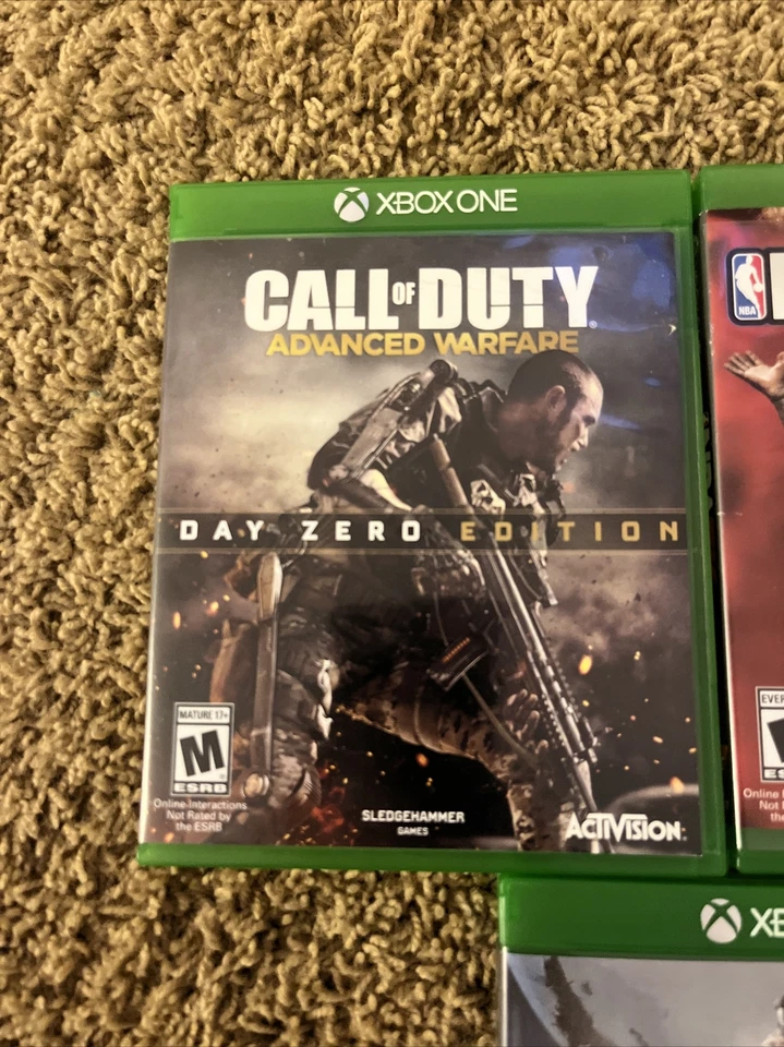 XBOX ONE Games Lot Of 5 Call Of Duty NBA 2K14 GTA V Destiny Watch Dogs PREOWNED - Image 2 of 4