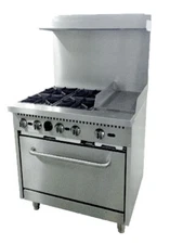 Omcan USA 46025 36" Gas Restaurant Range