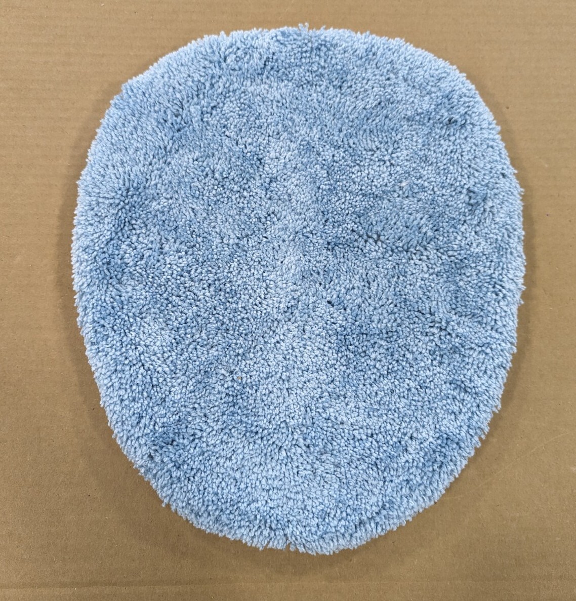 Wamsutta Duet Bathroom Universal Toilet Lid Cover In Glacier. Not