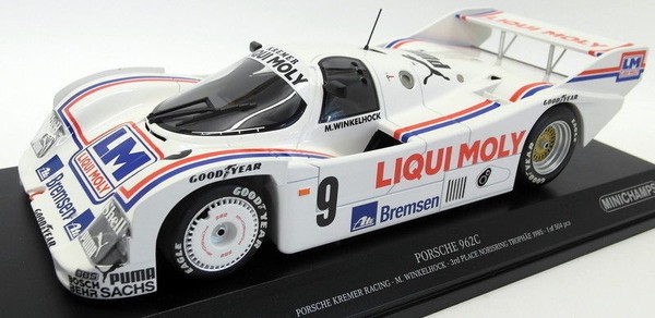 Minichamps 1/18 Scale Diecast - 155 856509 Porsche 962C Kremer Racing Norisring-image