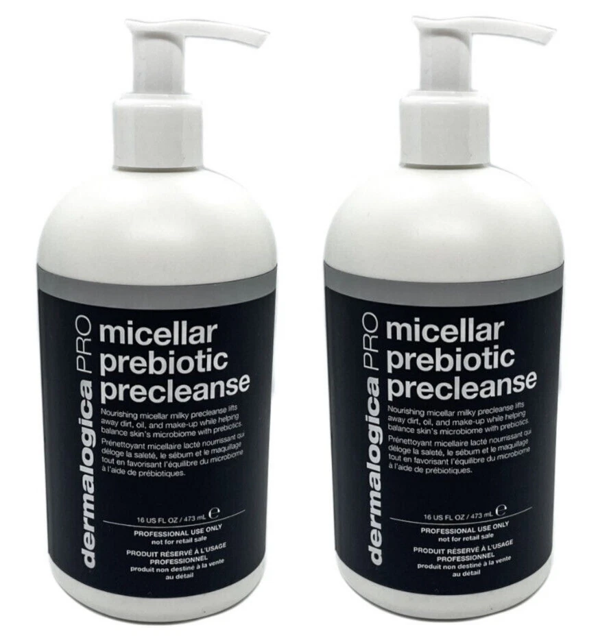 Dermalogica Pro Micellar Prebiotic Precleanse 16 fl.oz / 473 ml *NEW [ 2 PACK]